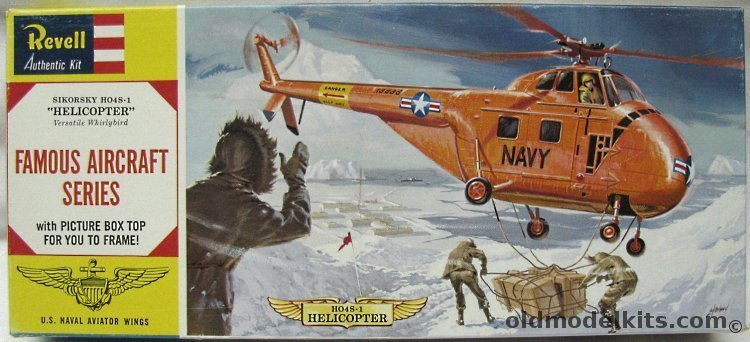 Revell 1/49 Sikorsky HO4S-1 - Famous Aircraft Series - (HO4S1), H172-100 plastic model kit